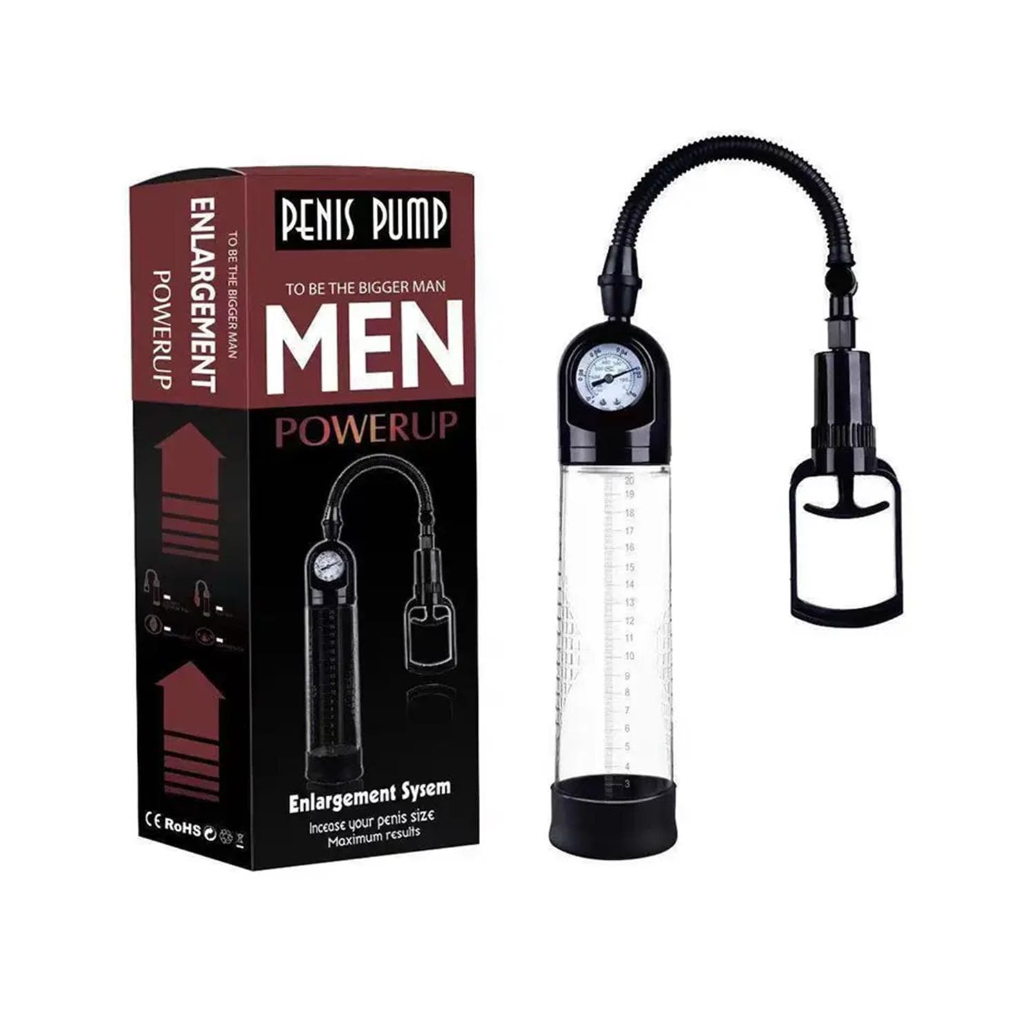Göstergeli Penis Pompası