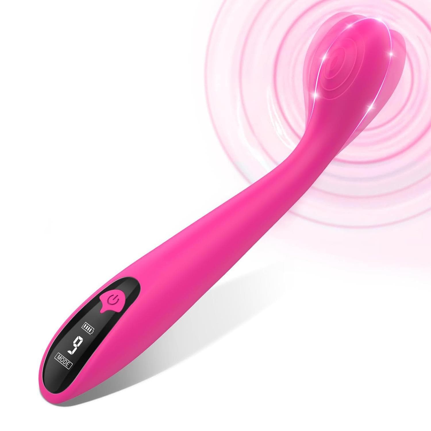 Klitoris Uyarıcılı Modern Vibratör Rose Pembe