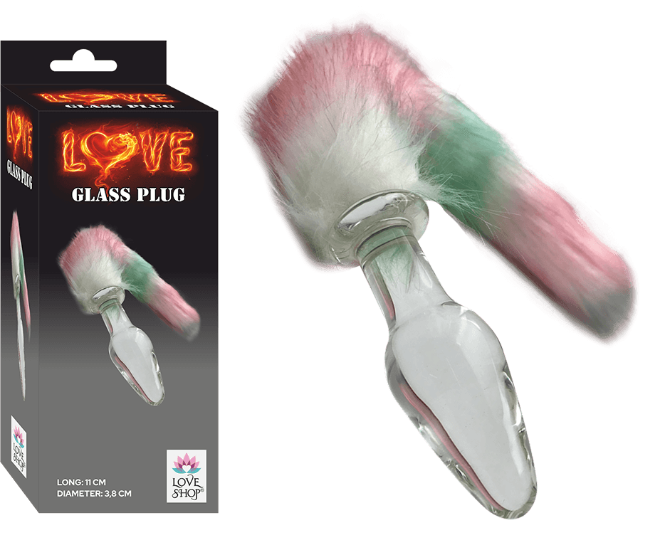 LOVE GLASS PLUG