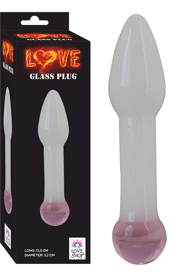 LOVE GLASS PLUG