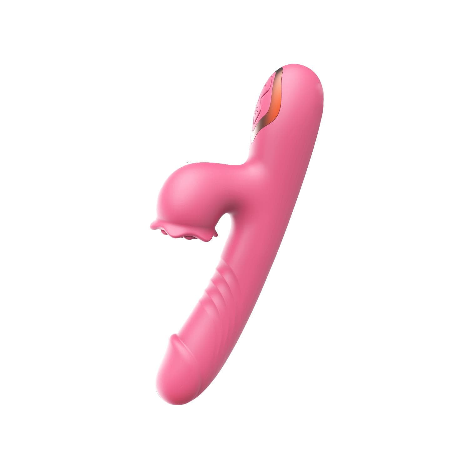 Taşınabilir Isıtmalı Çift Etkili Titreşimli Vibratör Pembe – USB Şarjlı, 9 Emme & 7 Titreşim Modu, Su Geçirmez Silikon