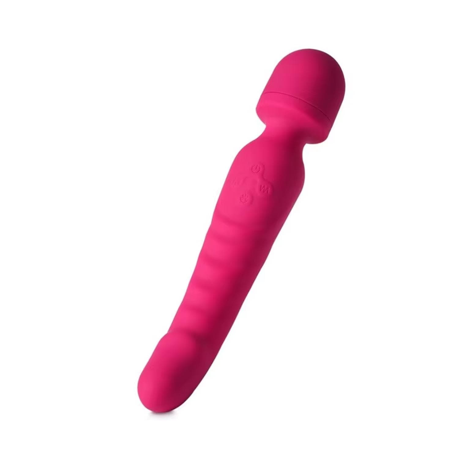 Çift Taraflı Wand Vibratör Kırmızı