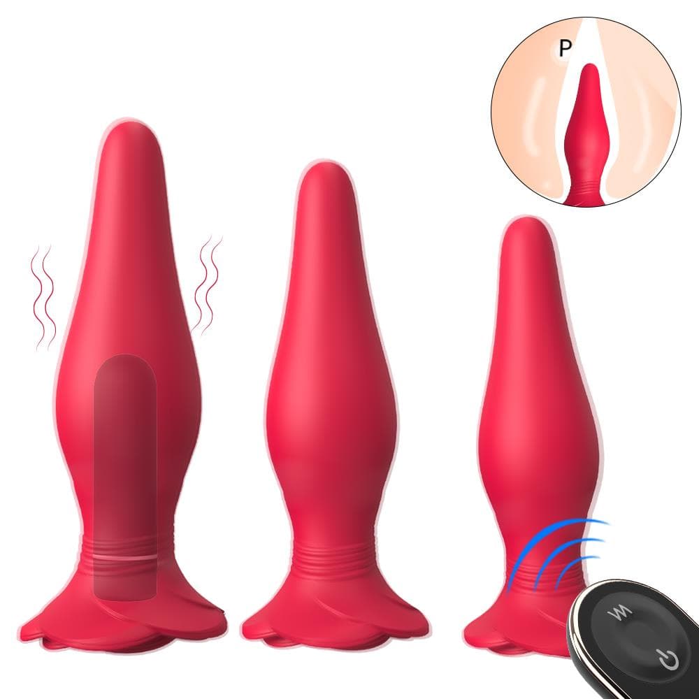 S-Hande Frenzier RCT Rose Plug Vibratör Set