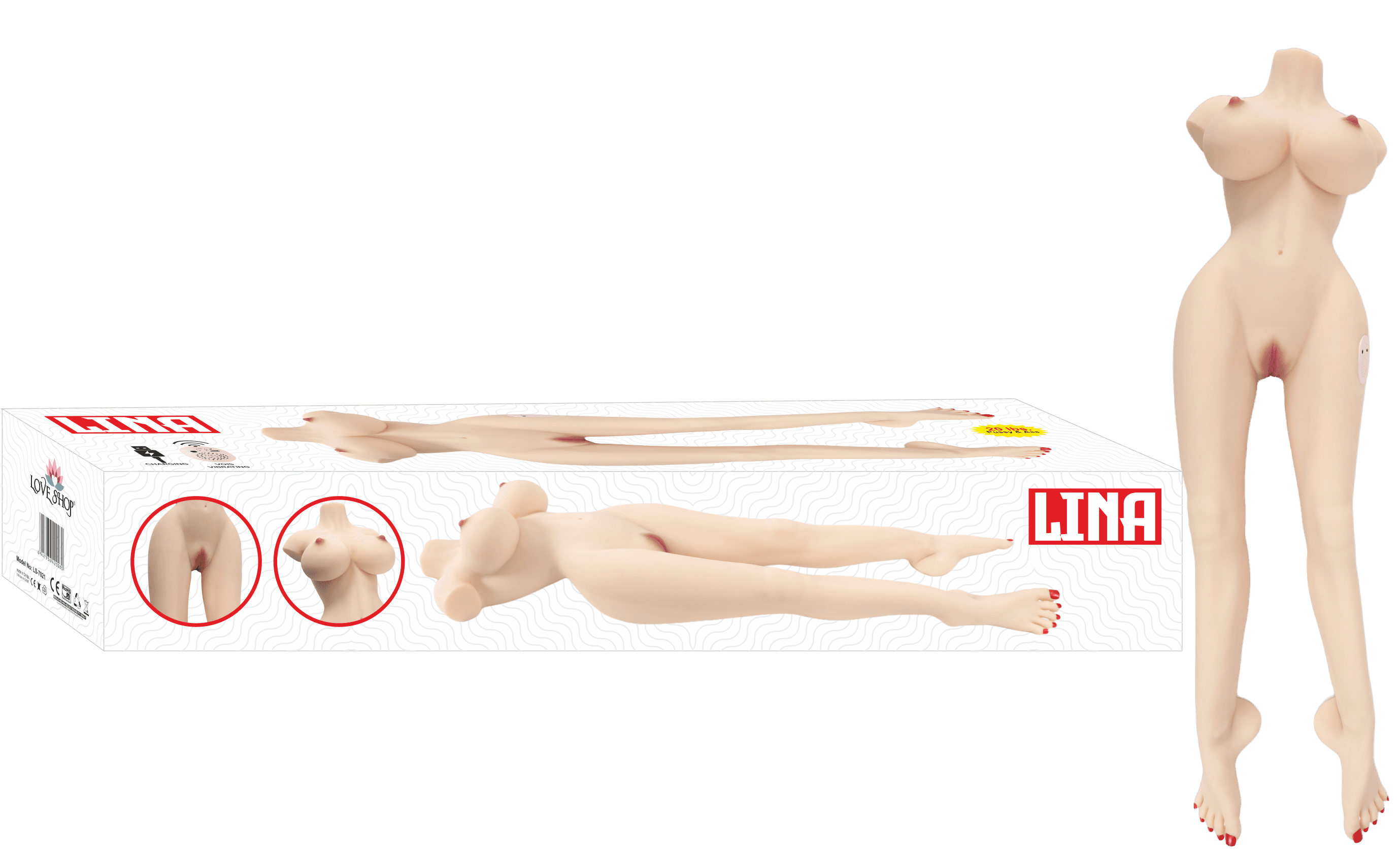LINA MASTÜRBATÖR USB ŞARJLI-SESLİ TİTREŞİM